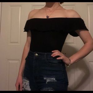 Black bodysuit